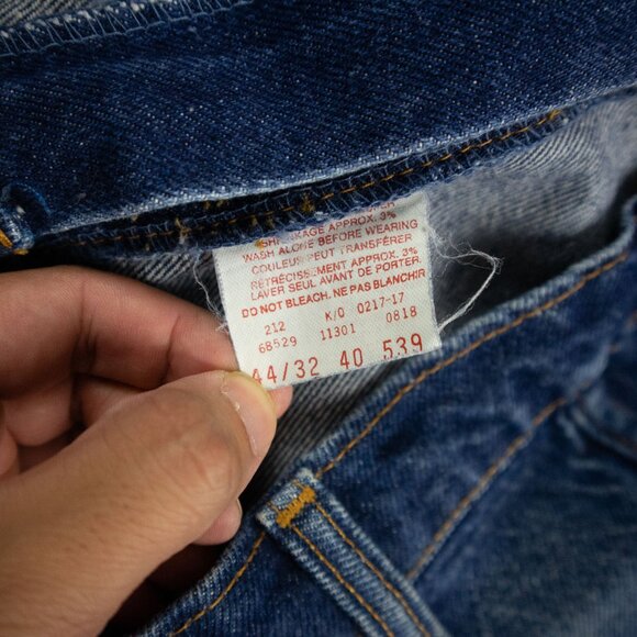 GWG Canadian Denim Straight Cut Jeans 44x32 - Picture 4 of 8